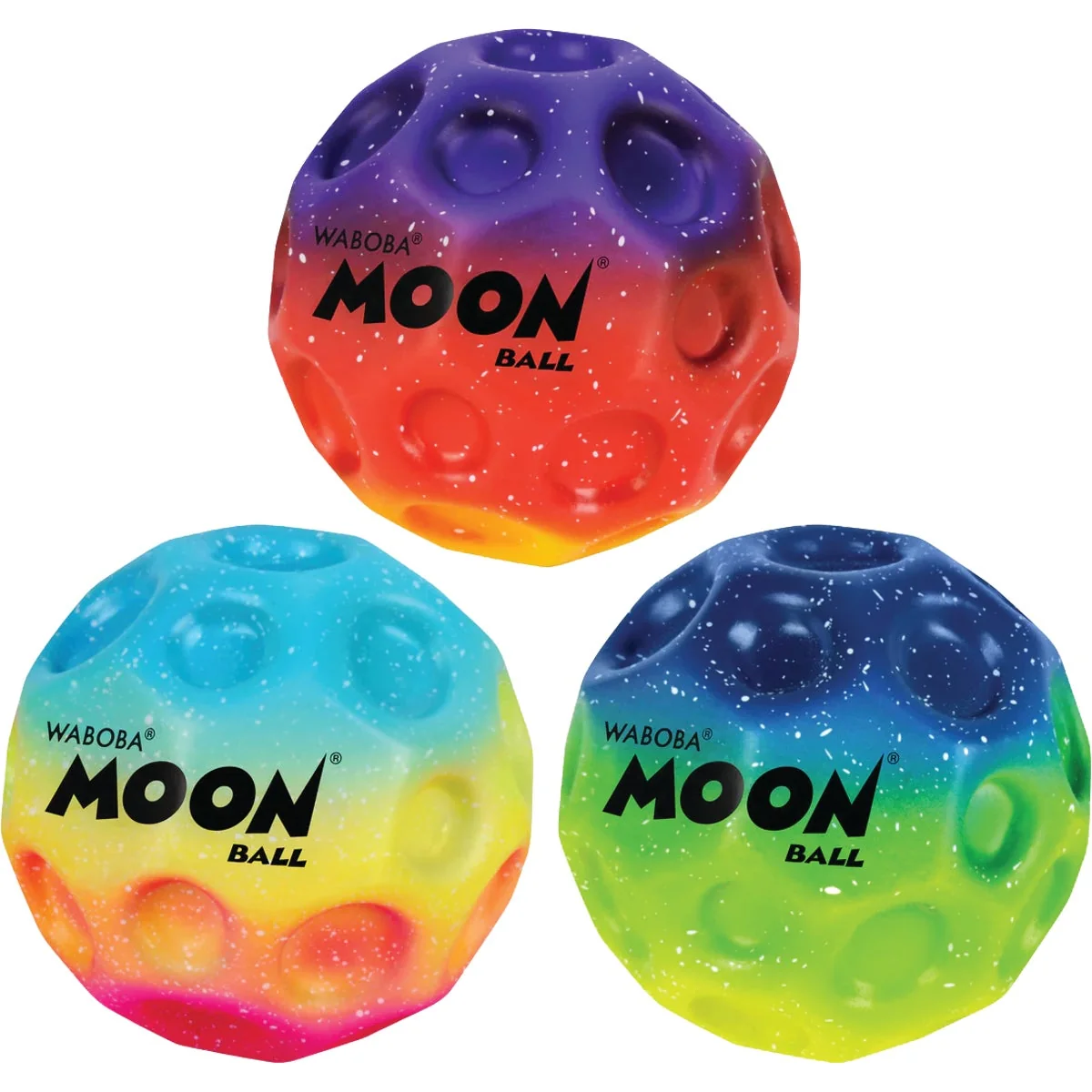 Traditional Waboba Gradient Moon Ball Proven