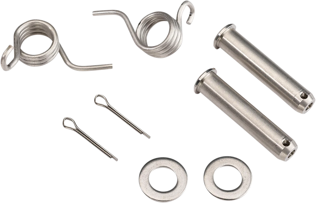 Lightweight MOOSE RACING Footpeg Pin and Spring - Honda P17-1602 Healthy