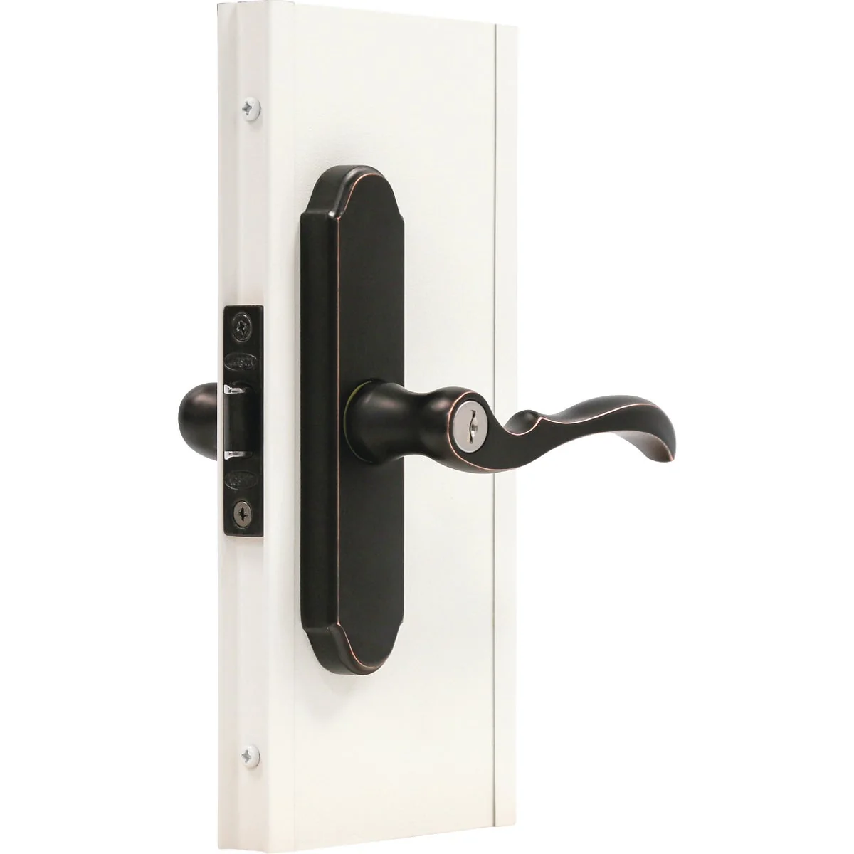 Solid Larson M2 Aged Bronze Storm Door Leverset Trendy