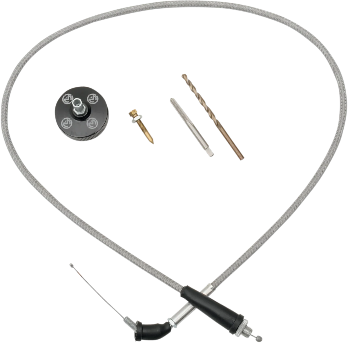Natural MOOSE RACING Carburetor Cap Kit - Black - Yamaha 33-CRB01-BLK Authentic