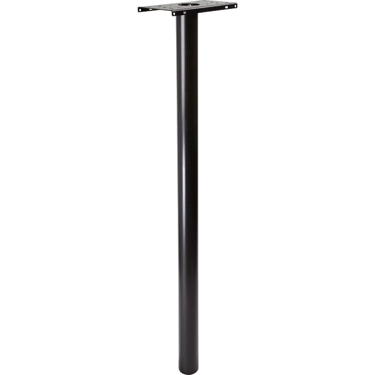 Original Architectural Mailboxes Pacifica In-Ground Steel Black Mailbox Post Artisan