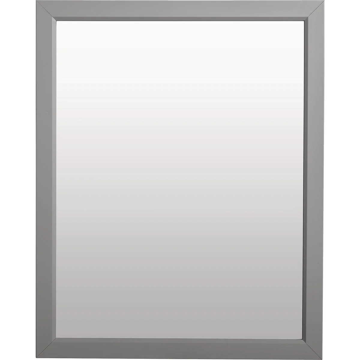 Quality Zenna Home 20 In. x 25 In. Dove Gray Framed Wall Mirror Durable