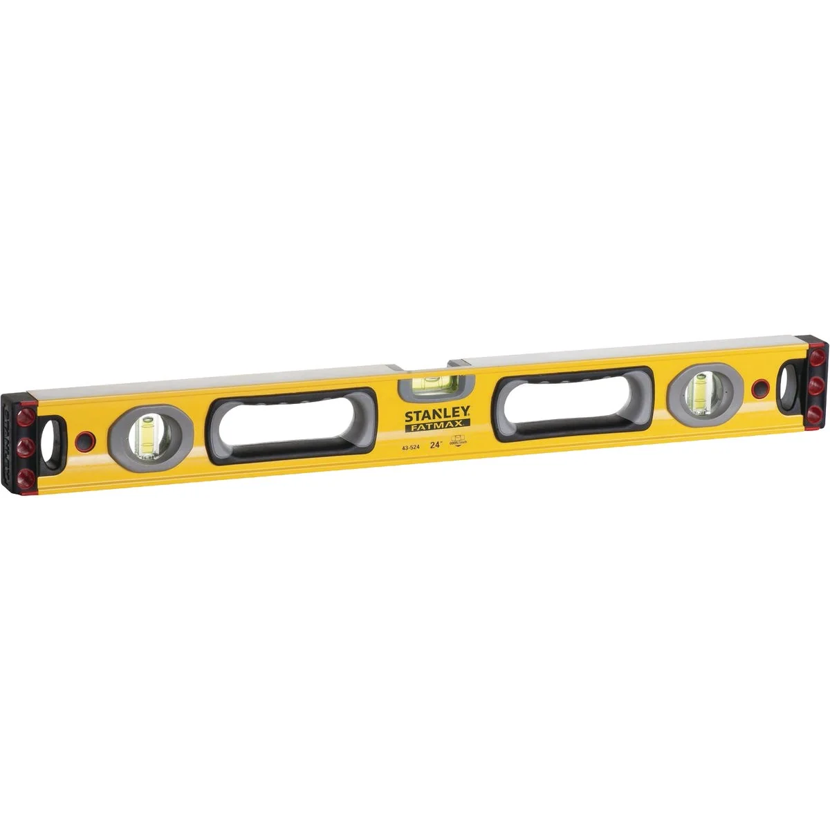 Powerful Stanley FatMax 24 In. Non-Magnetic Aluminum Box Level Healthy
