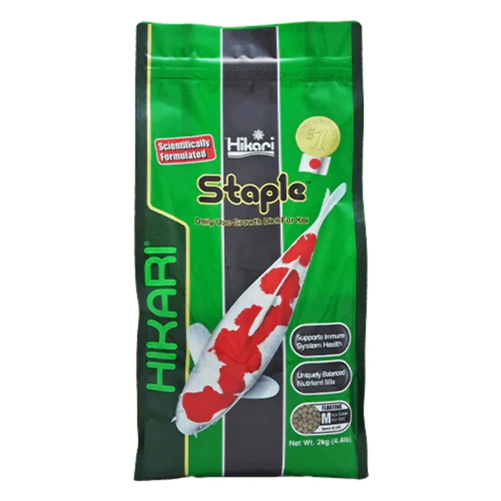 High-Quality Hikari 4.4-Pound Staple Floating Pellets for Koi Pond Fish Medium – 4.4 lb Exceptional