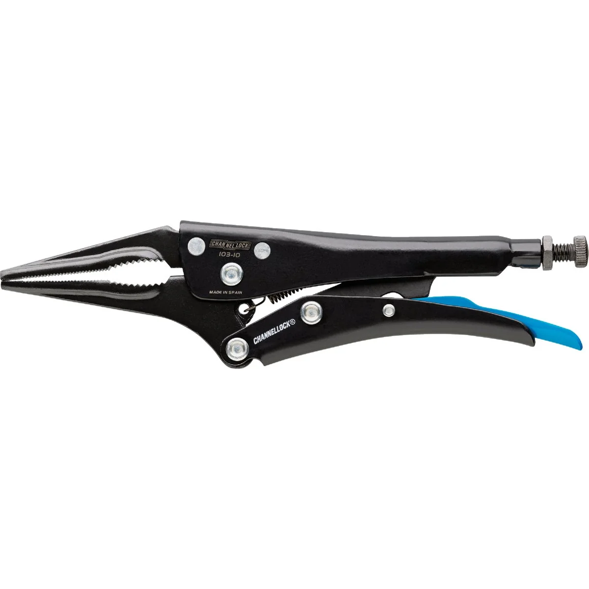 Minimalist Channellock 10 In. Combination Long Nose Locking Pliers Specialty