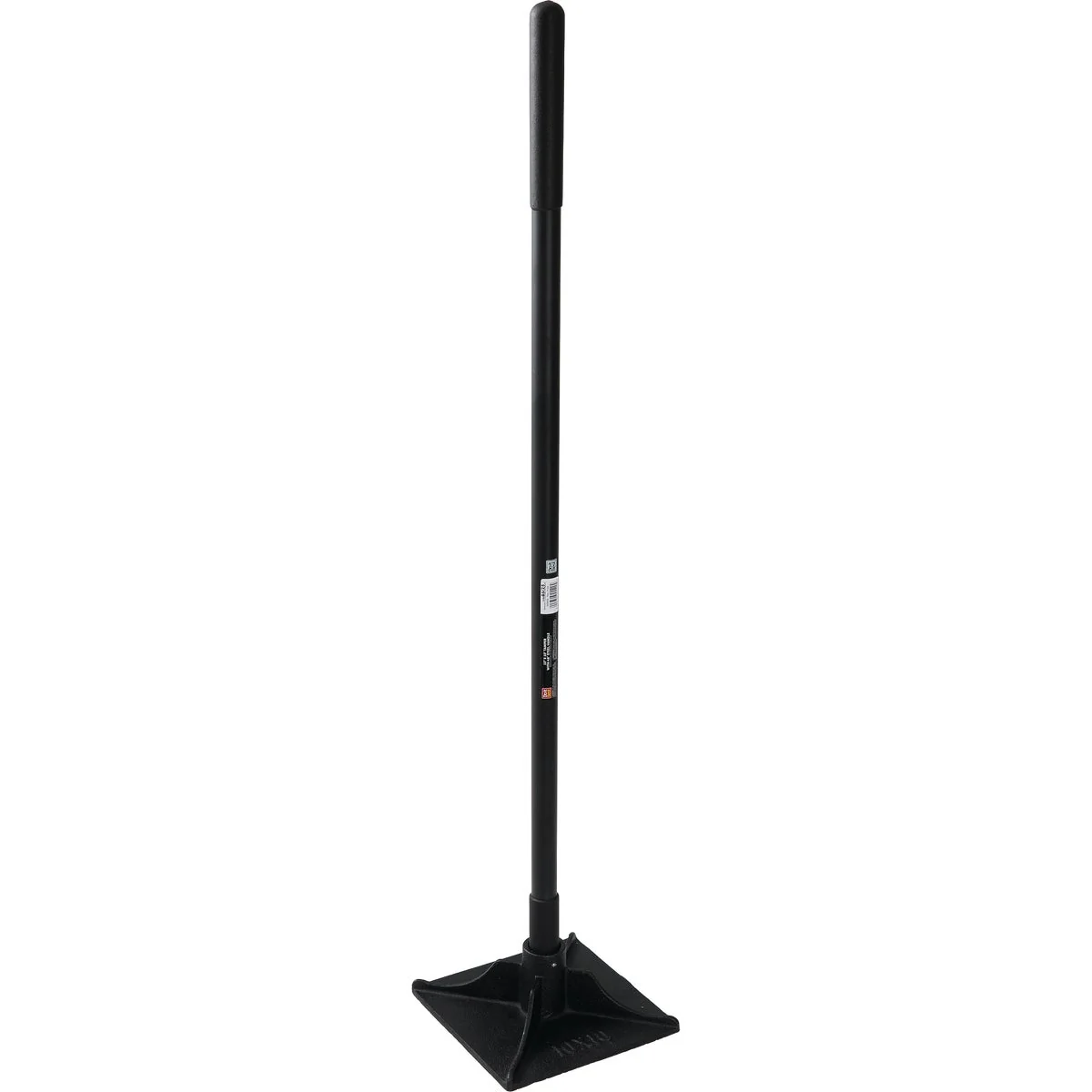 Pure Do it 10 In. x 10 In. Tamper with 48 In. Steel Handle Safe