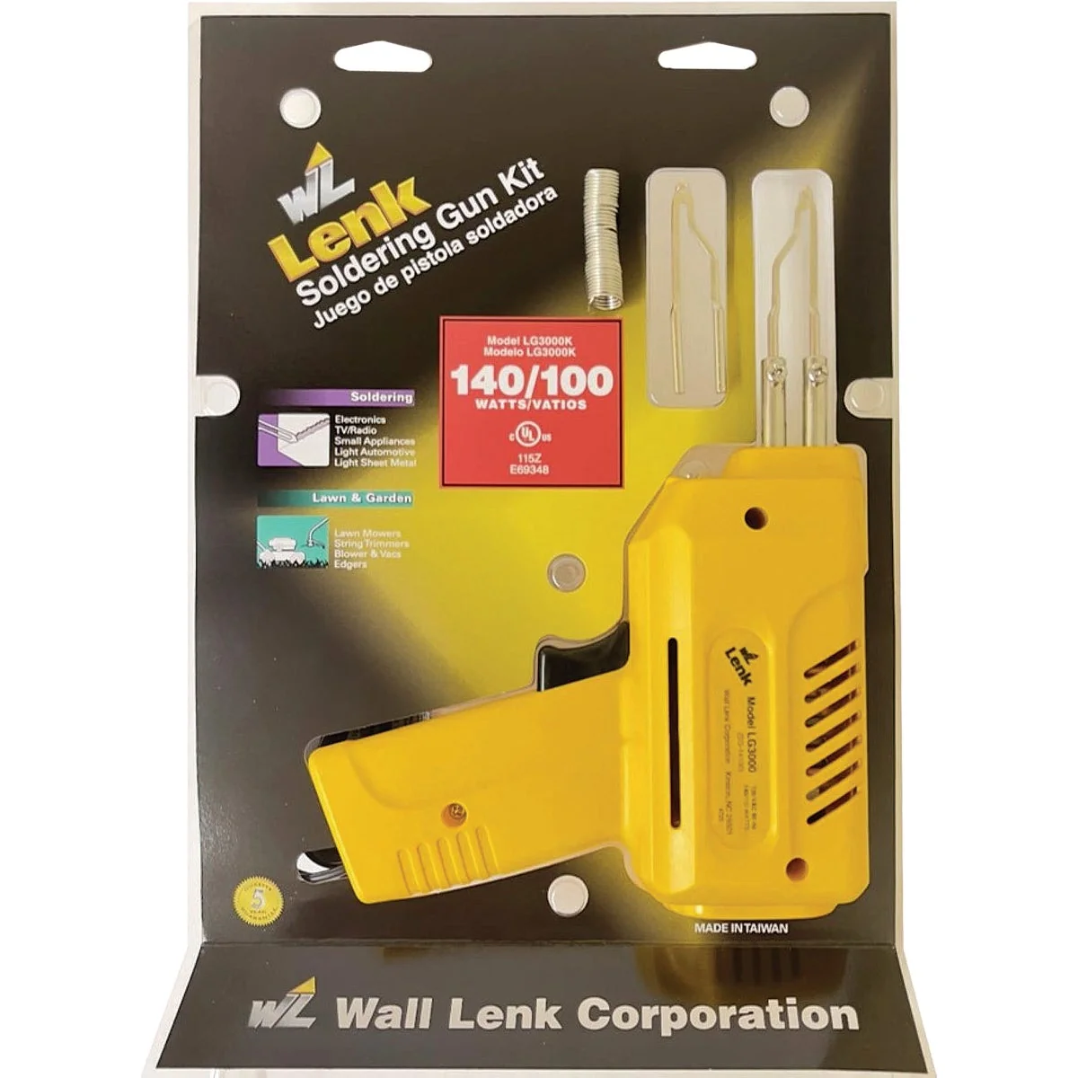 Healthy Wall Lenk 140 100W Soldering Gun Kit Breathable