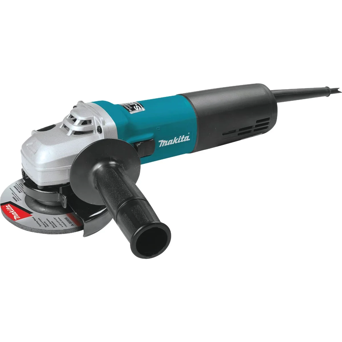 Selected Makita 5 In. 13-Amp SJS High-Power Angle Grinder with Lock On Responsible