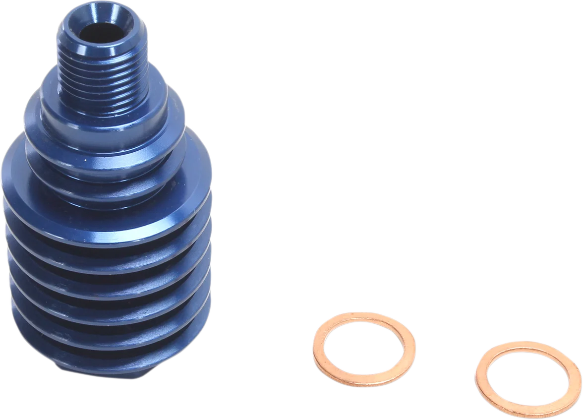Powerful MOOSE RACING Rear Brake Caliper Cooler - Blue M73-120 Specialty