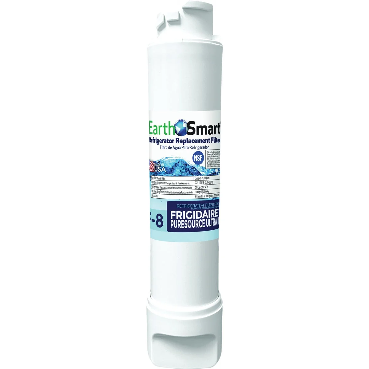 Consistent EarthSmart F-8 Fridgidare Icemaker Refrigerator Water Filter Cartridge Dependable