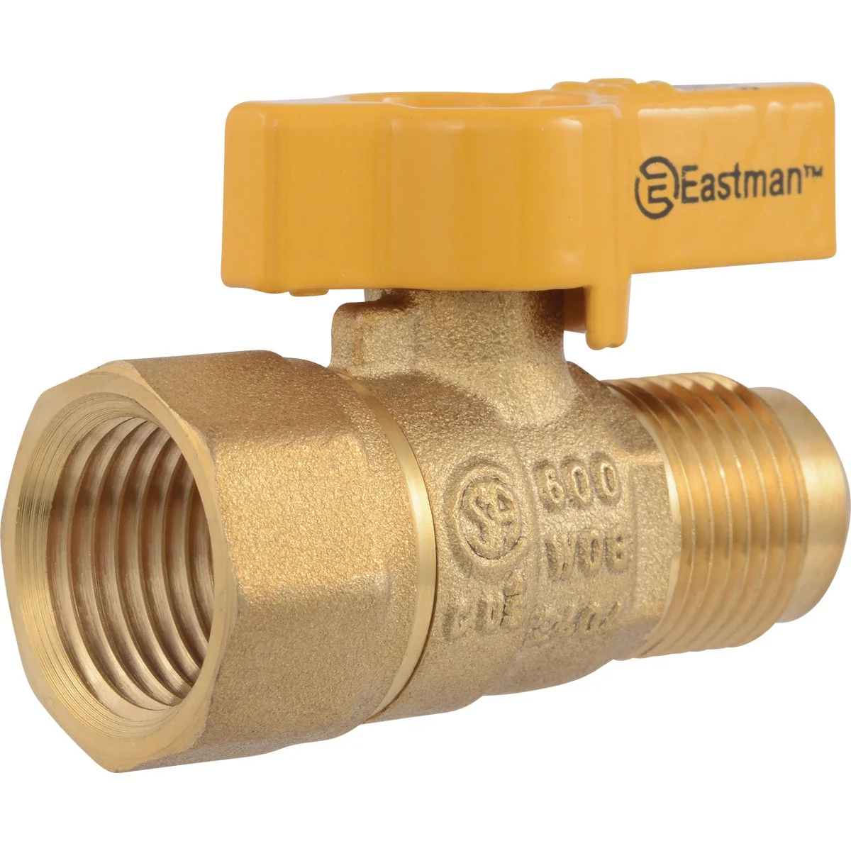 Consistent Eastman 1 2 In. OD Male Flare x 1 2 In. FIP Gas Valve Eco-Friendly