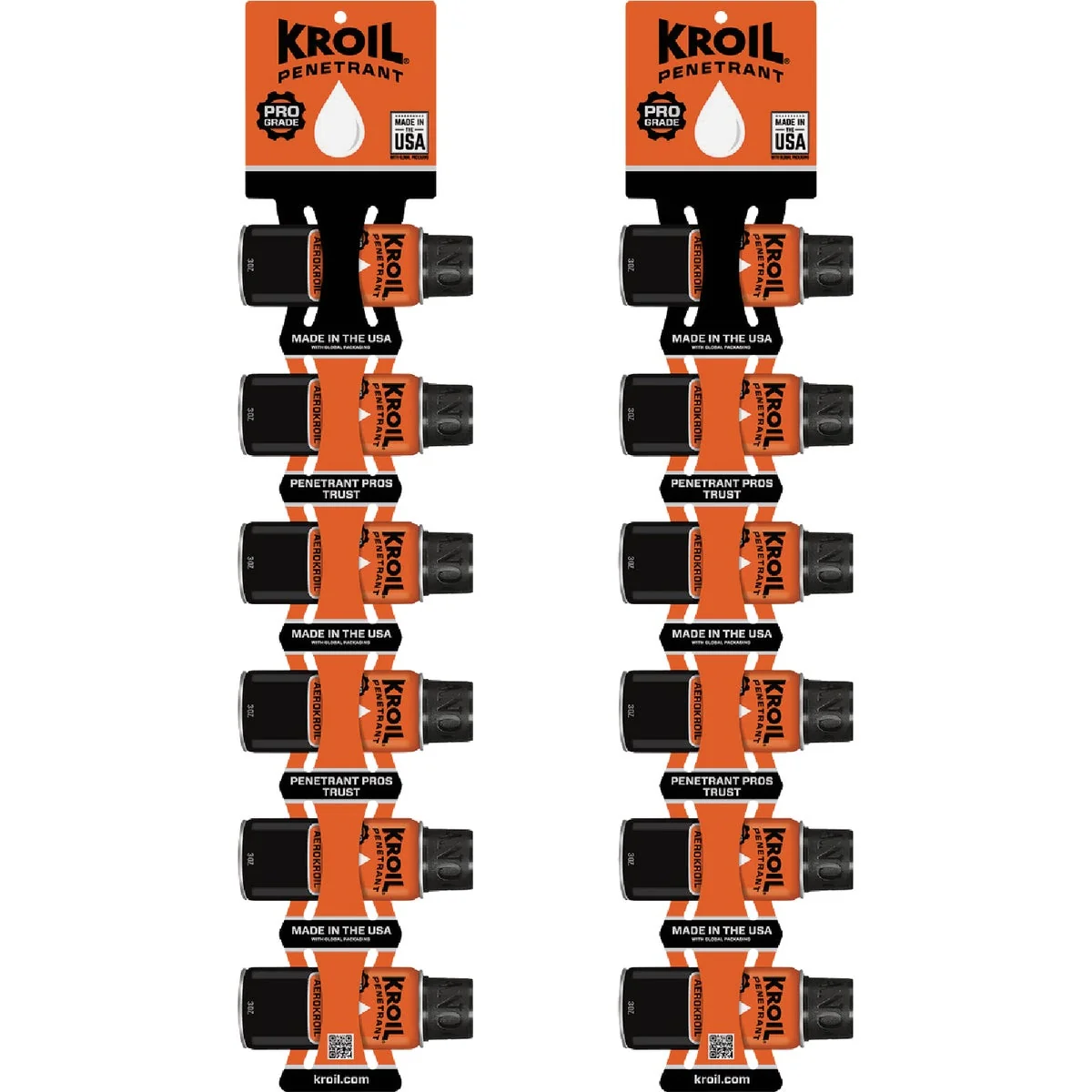 Healthy Kroil 3 Oz. Aerosol Oil Penetrant Clip Strip High-End