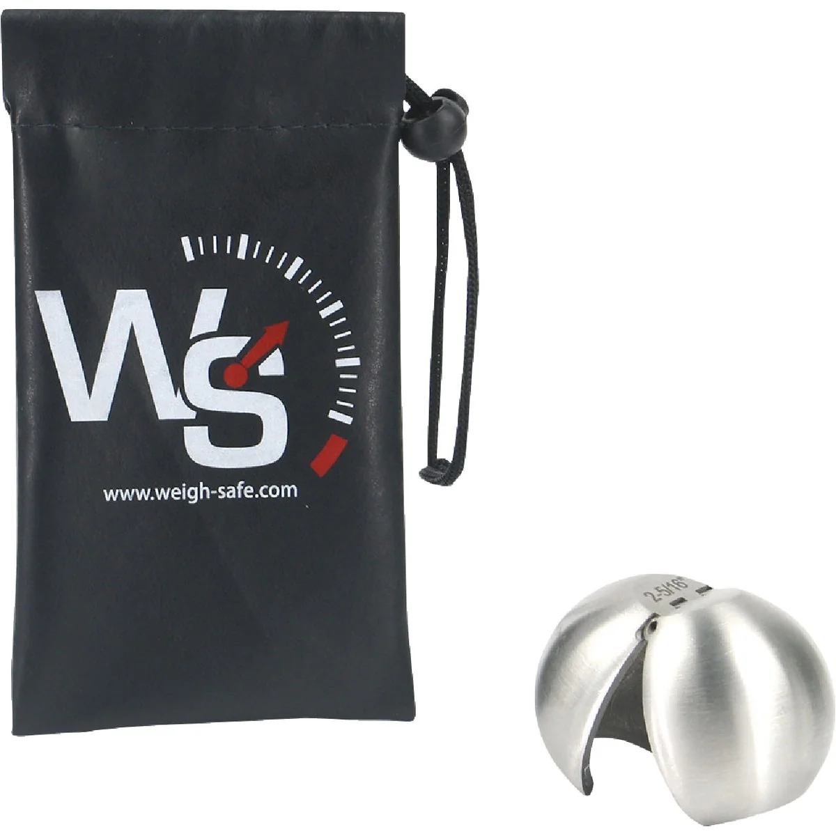 Practical Weigh Safe Universal 2 In. to 2-5 16 In. Stainless Steel Clam Shell Adapter Artisan