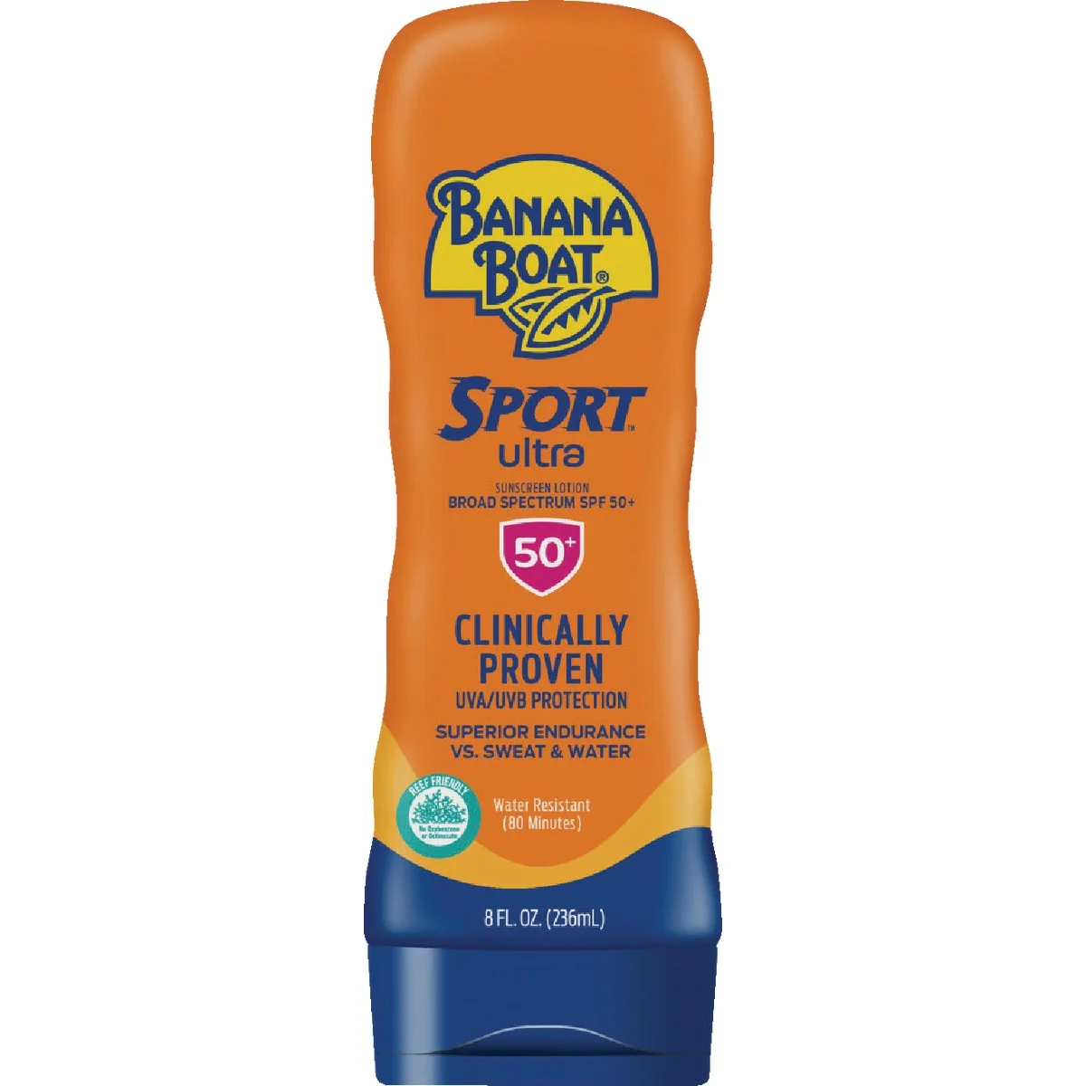 Official Banana Boat Sport Ultra 8 Oz. SPF 50 Sunscreen Lotion Luxury