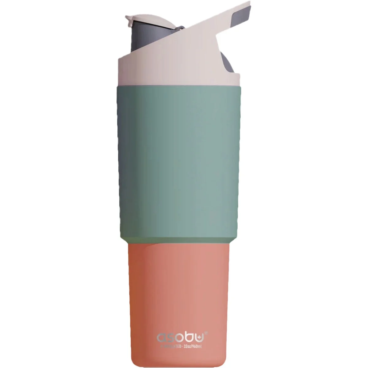 Organic Ad-N-Art 32 Oz. Cosmic Double Wall Insulated Tumbler Pastel Green Trendy