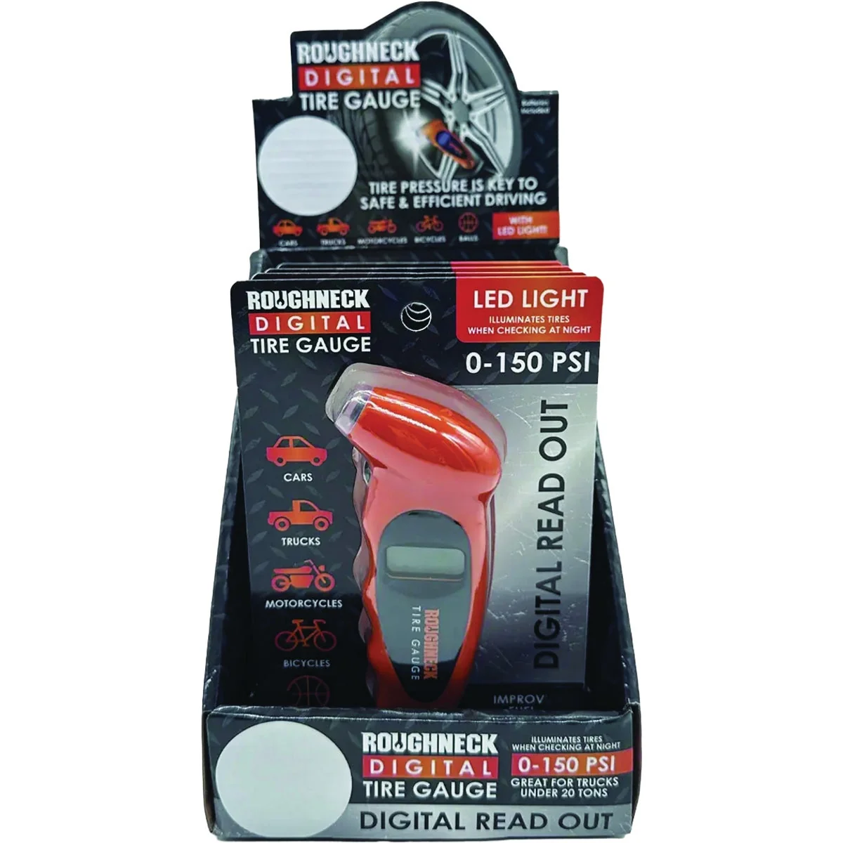 Refined Roughneck Digital Tire Gauge Professional