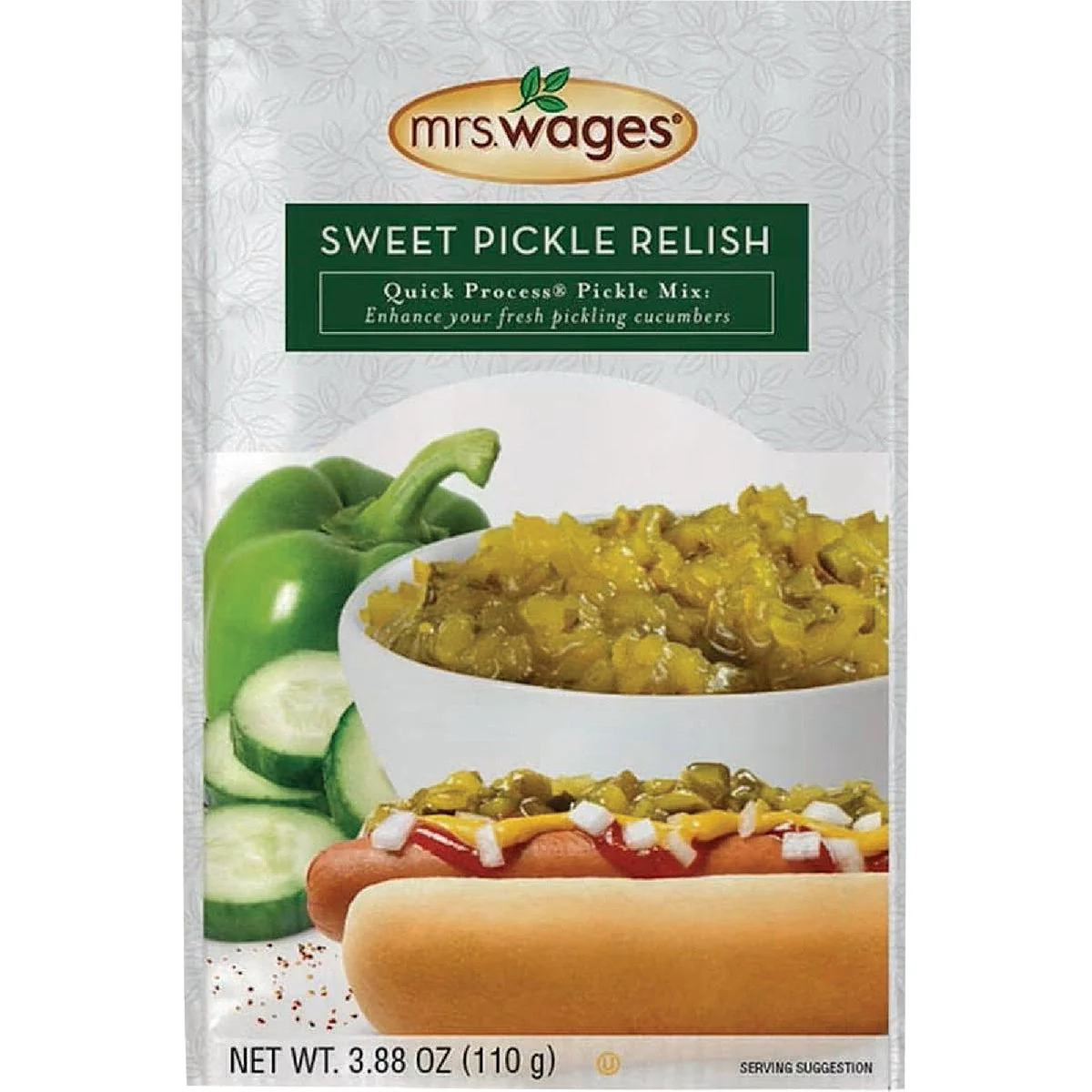 Convenient Mrs. Wages 3.9 Oz. Sweet Pickle Relish Pickling Mix Comfortable