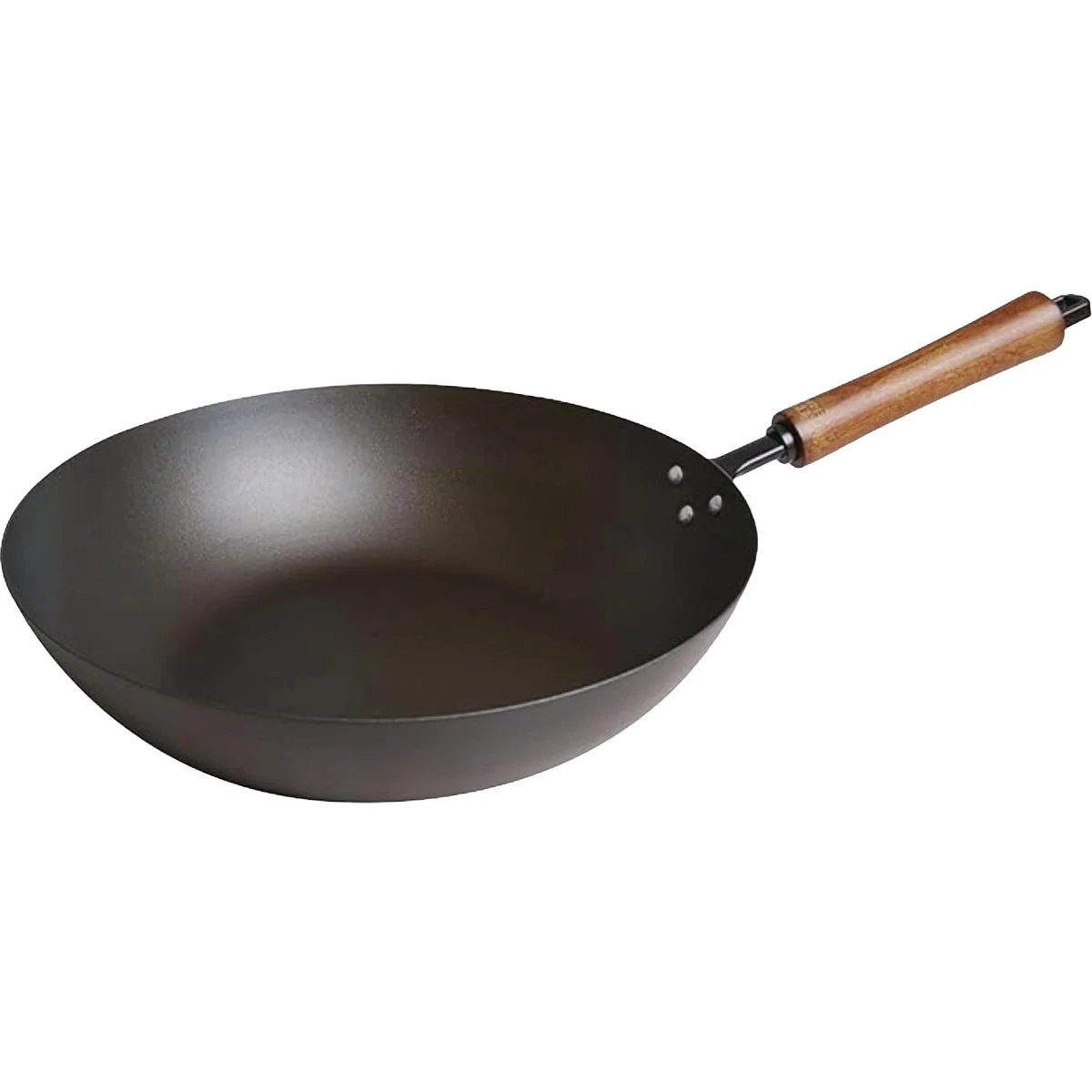 Outstanding Joyce Chen Classic Series 12 In. Carbon Steel Preseasoned Stir Fry Pan Smart