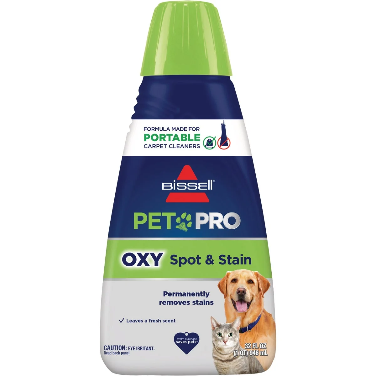Enhanced Bissell 32 Oz. PET PRO OXY Urine Eliminator Carpet Cleaner with StainProtectTechnology Next-Generation