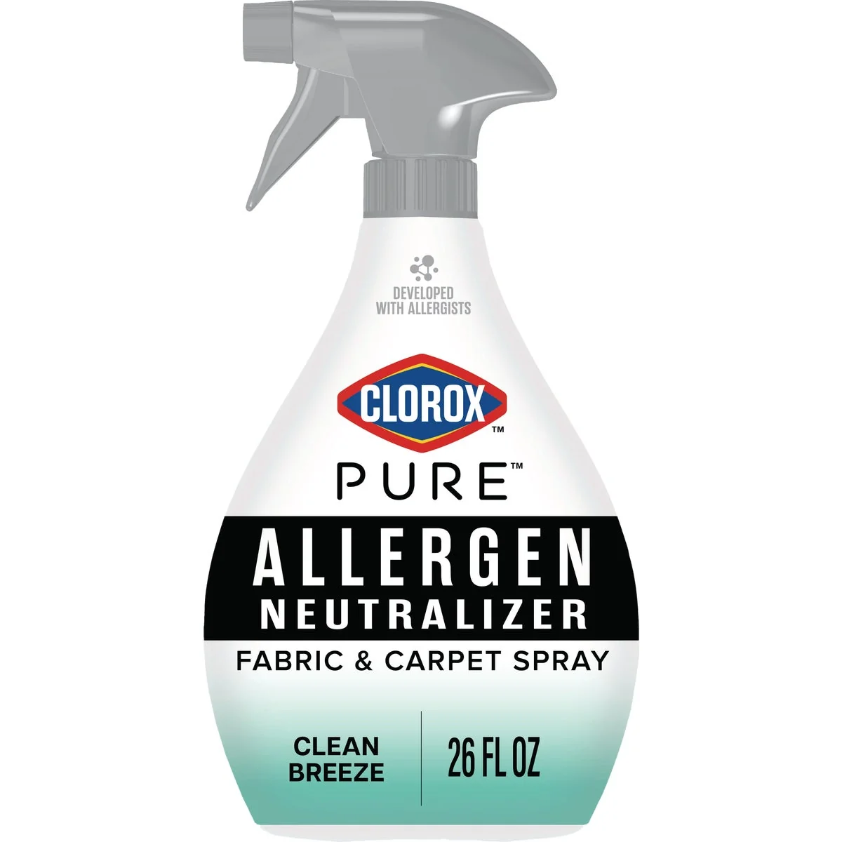 Healthy Clorox 26 Oz. PURE Allergen Neutralizer Fabric and Carpet Spray Clean Breeze Smart