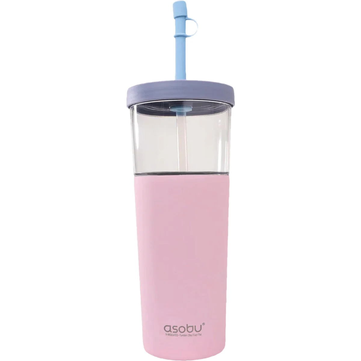 High-Performance Ad-N-Art Marina 2-in-1 Insulated Tumbler and Mug Pastel Pink World-Class