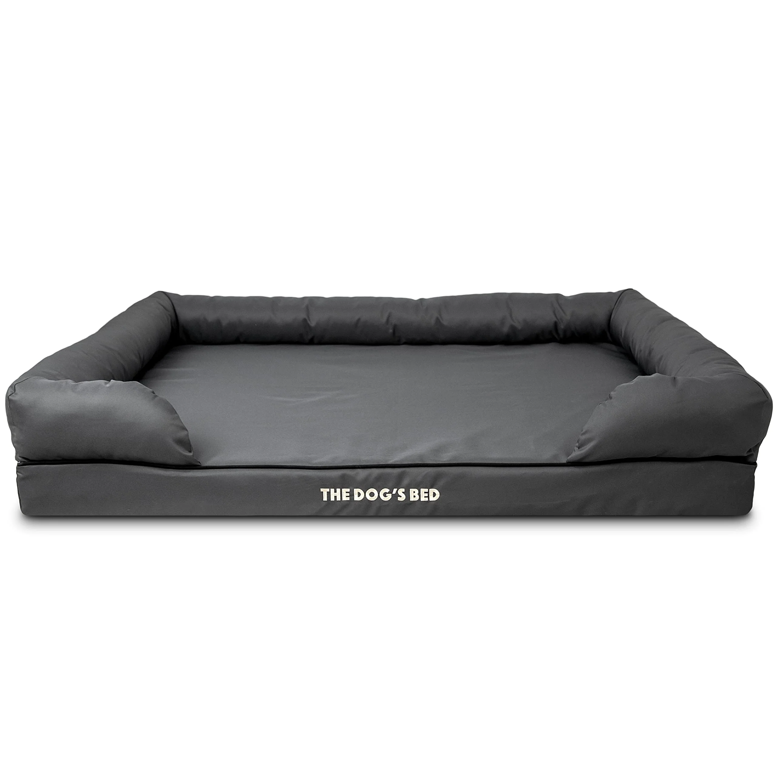 High-End The Dog's Bed Outer Cover XXL - Grey Piping The Dog's Balls Next-Generation