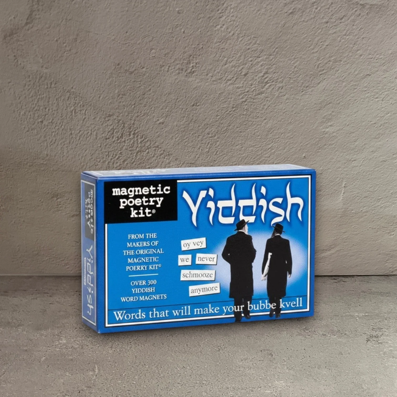 Detailed Yiddish Kit Magnetic Poetry Kit High-Performance