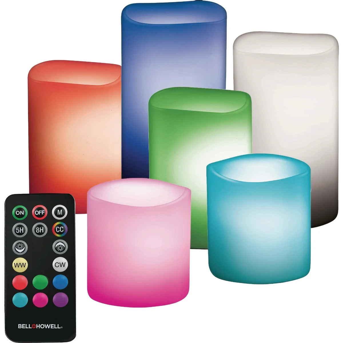 Professional Bell Howell Candle Brights Flameless Candles 6-Pack Smart