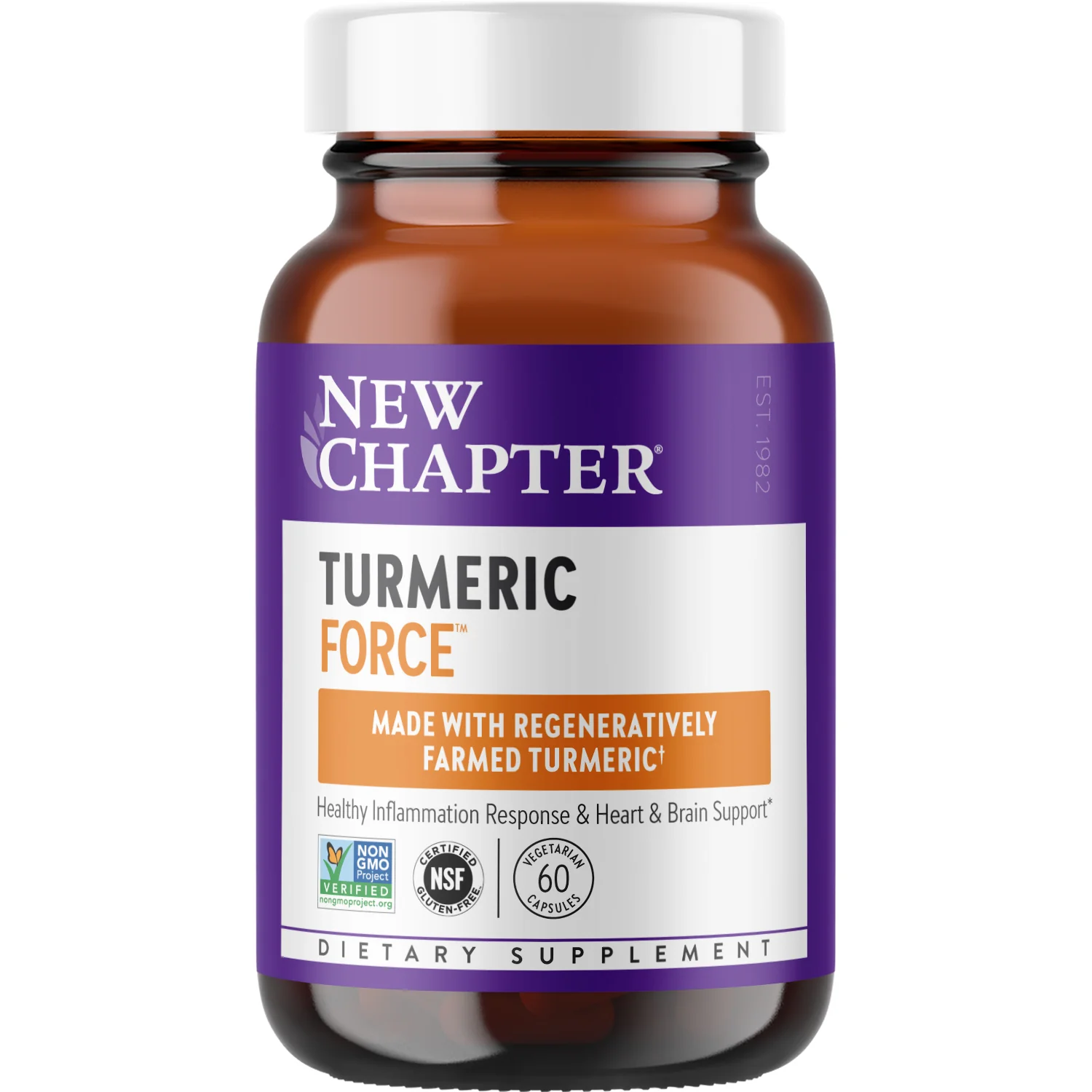 Luxury New Chapter Turmeric Force™ Healthy Inflammation Response Minimalist