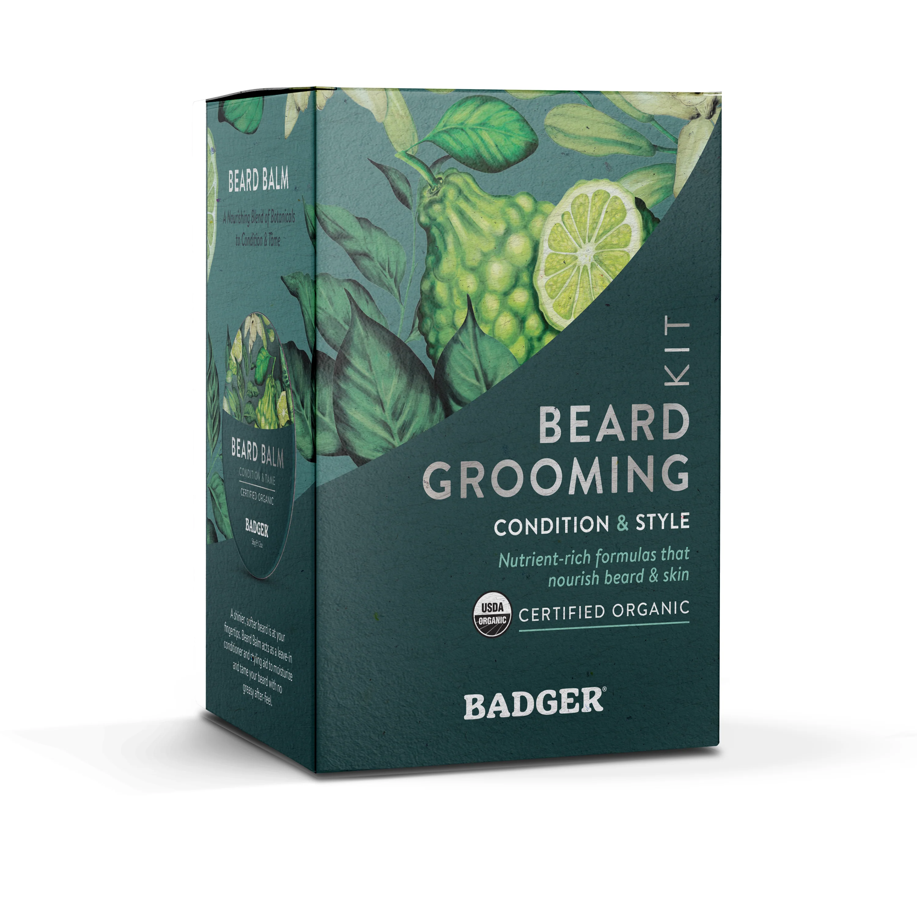 High-Performance Badger Balm Beard Grooming Kit Artisan