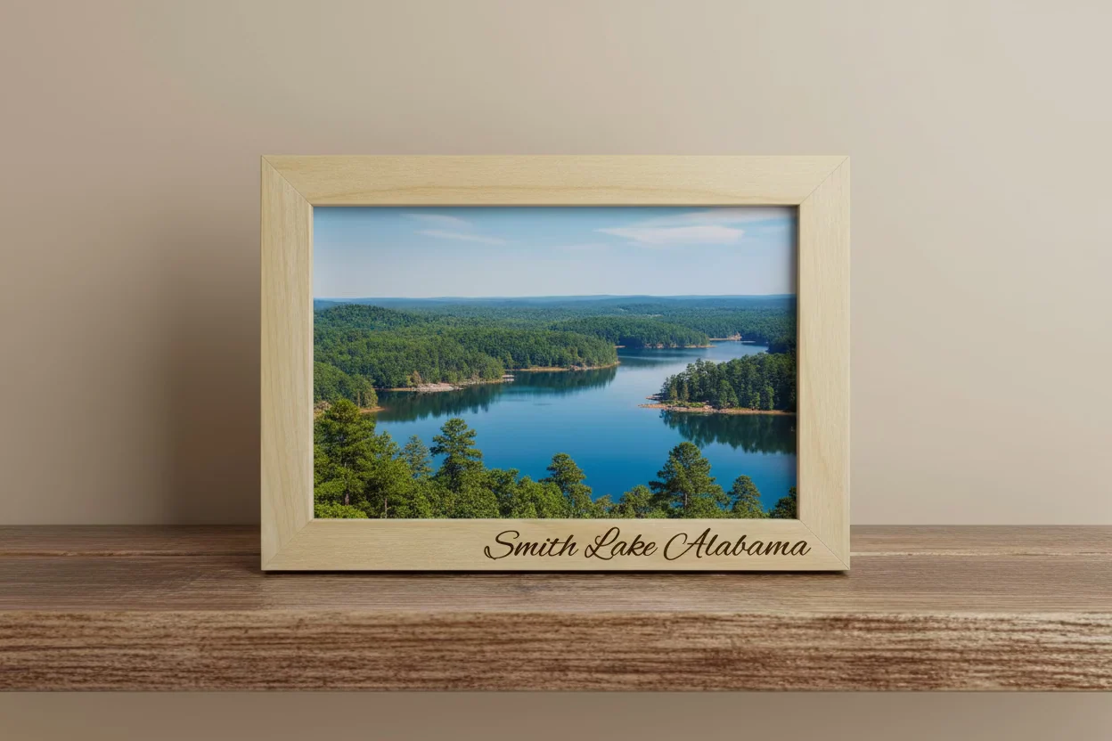 Verified Smith Lake Wooden Picture Frame 4x6 - Natural High-End