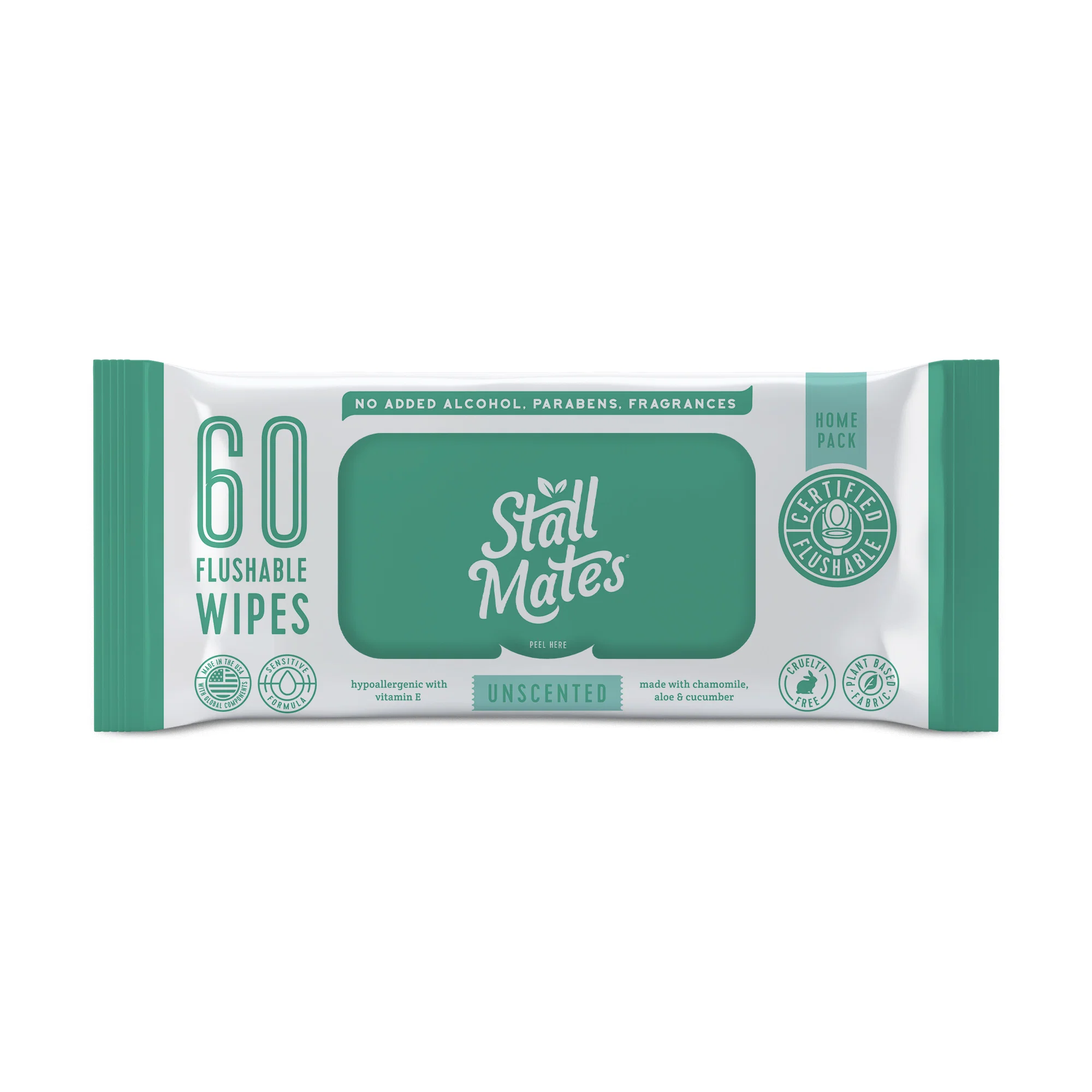 Genuine Stall Mates Flushable Wipes High-Grade