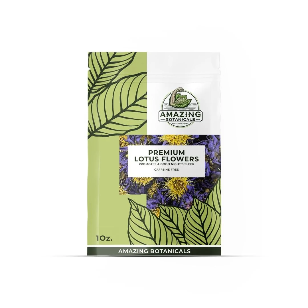 Trendy Premium Whole Dried Flower Tea - Natural Loose Leaf Tea Non GMO Caffeine Sleepytime Herbal Tea – Excellent Source of Antioxidants - 30 grams Prestigious