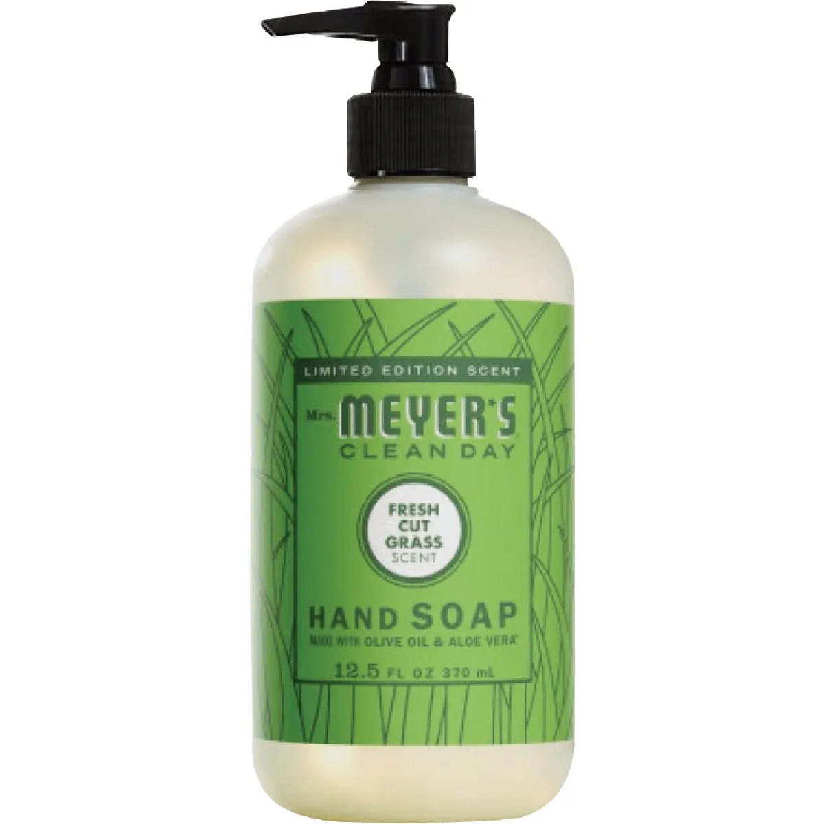 Practical Mrs. Meyer's Clean Day 12.5 Oz. Fresh Cut Grass Liquid Hand Soap Pure