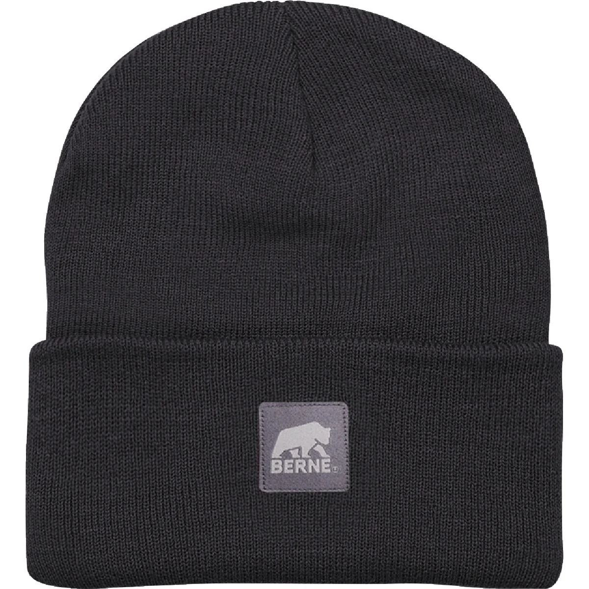 Responsible Berne Heritage Black Knit Cuff Beanie Genuine