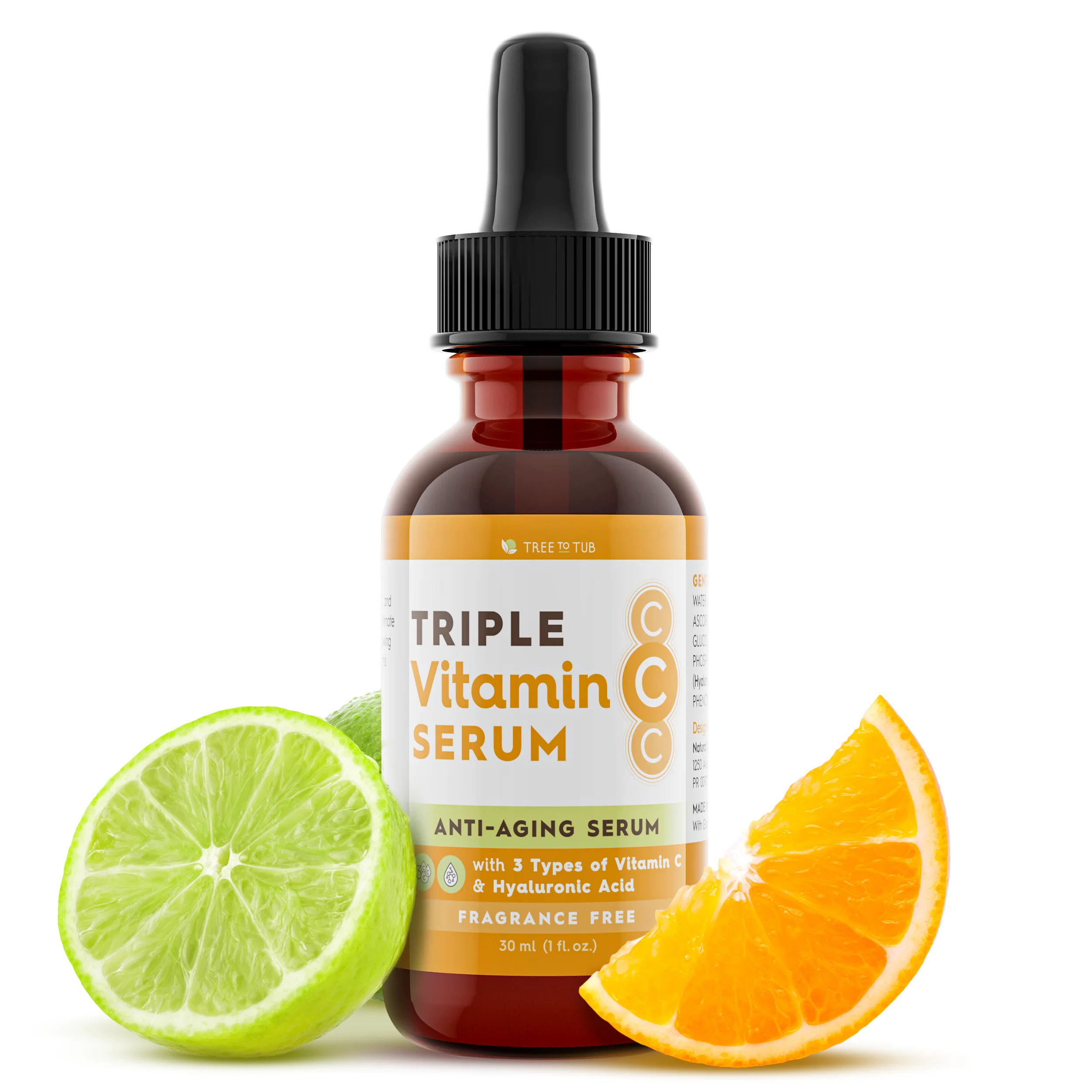Powerful Tree To Tub Skin Brightening Triple Action Vitamin C Serum for Face Stylish