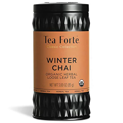 Breathable Winter Chai Premium Loose Leaf Caffeine 3 Ounce Reusable