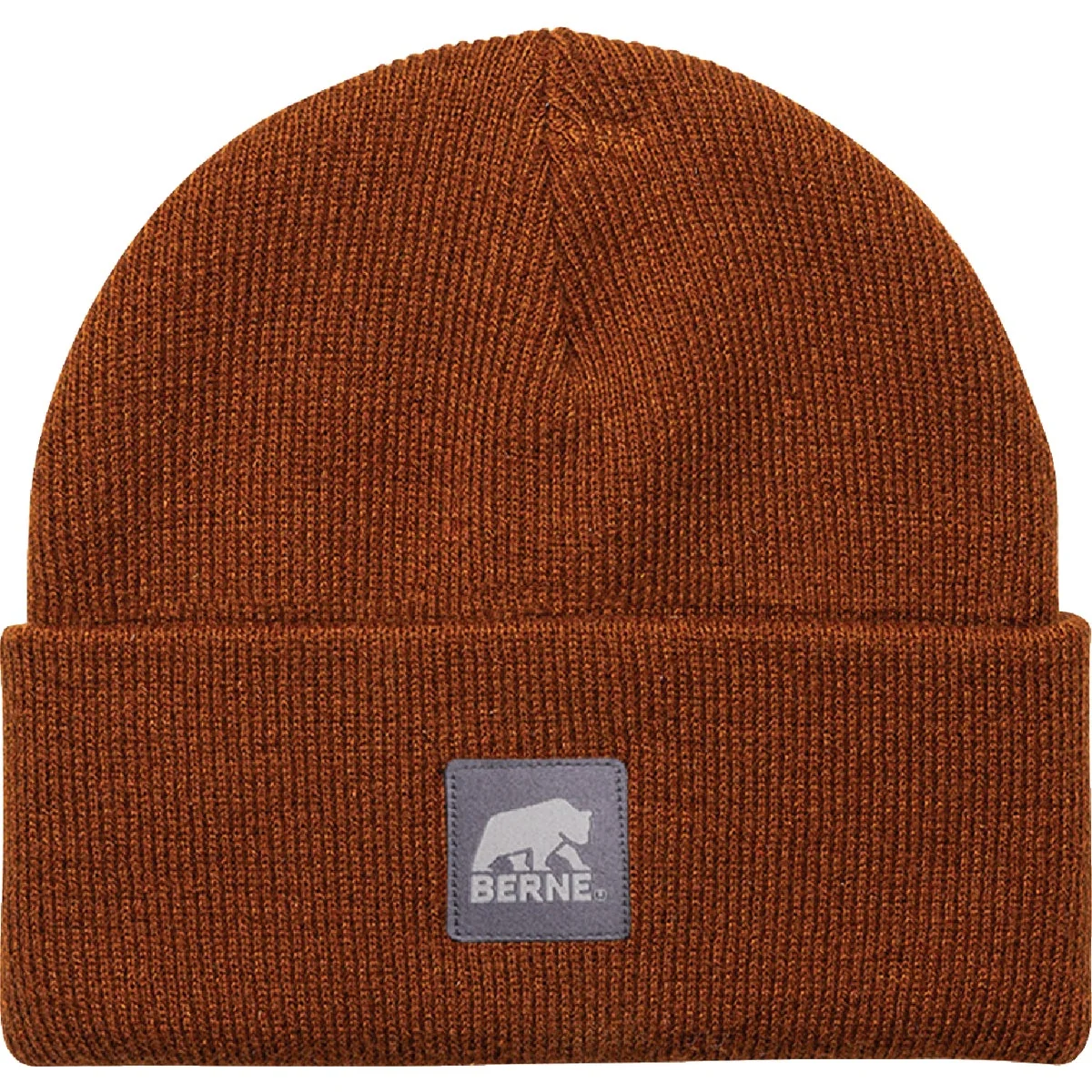 Green Berne Heritage Brown Knit Cuff Beanie Durable