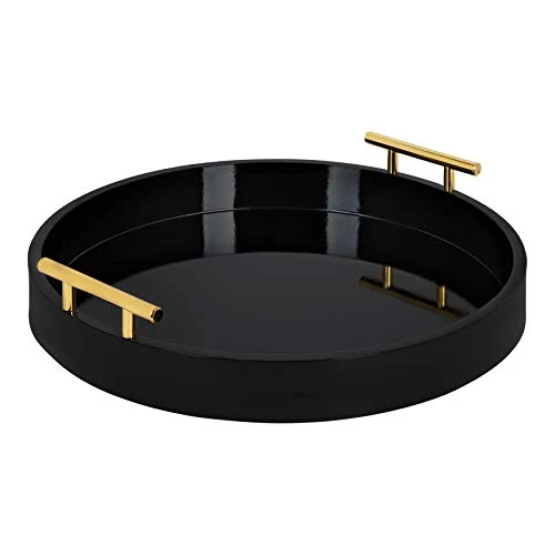 Trendy Lipton Modern Round Tray Classic