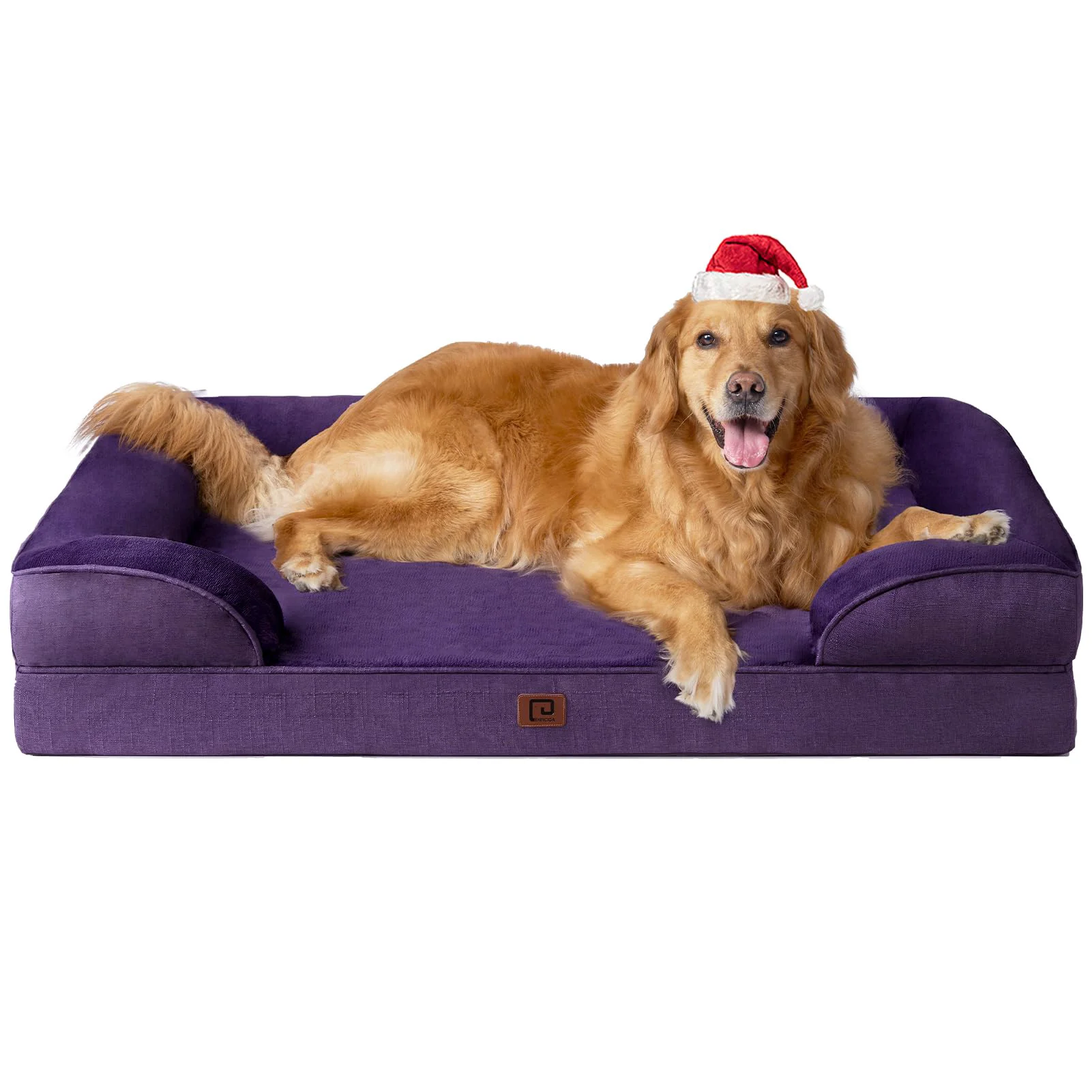 Outstanding EHEYCIGA Orthopedic Large Dog Bed — Waterproof Memory Foam with 3-Sided Bolsters Fashionable