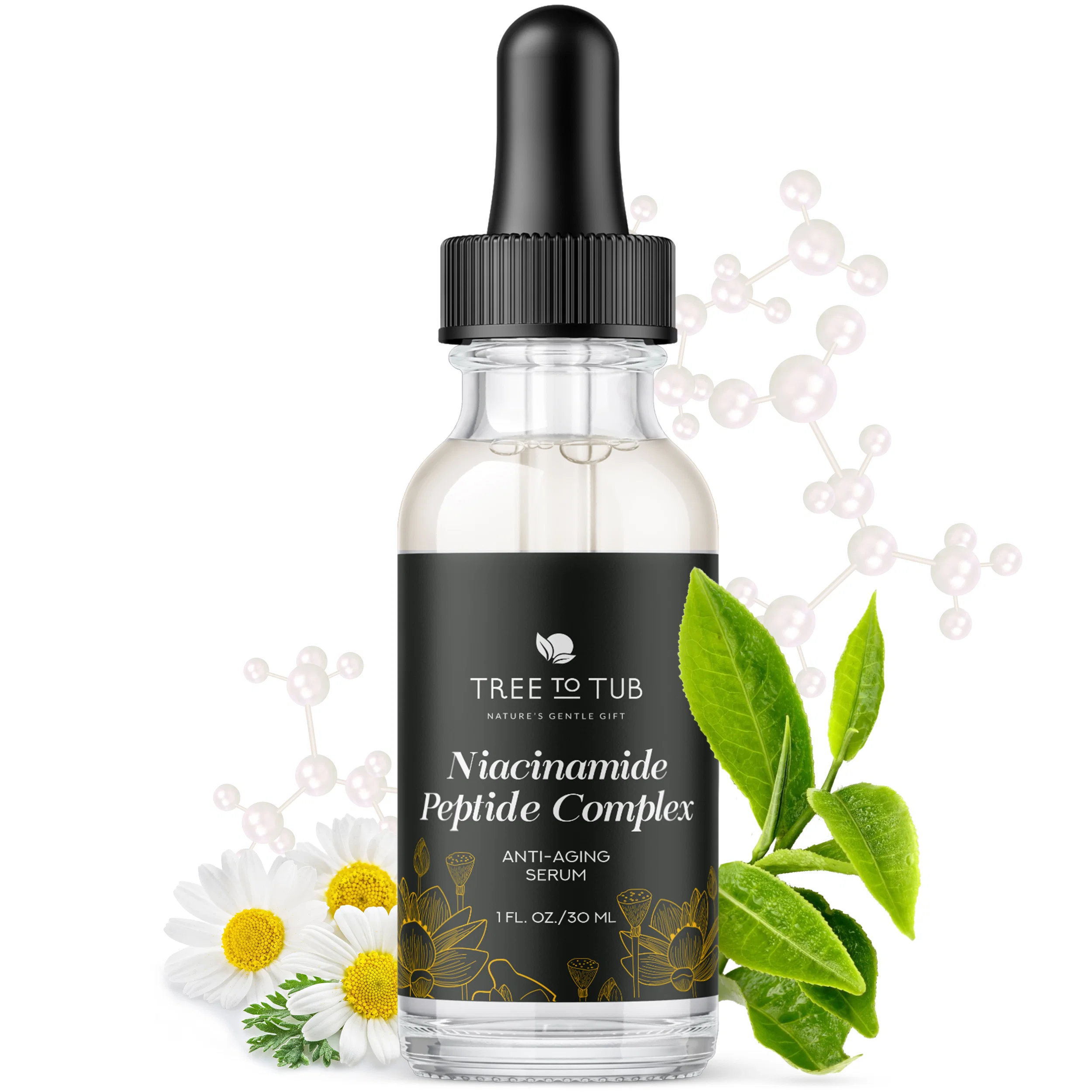 Modern Tree To Tub Anti-Aging Peptide Niacinamide Serum For Face Premium Material