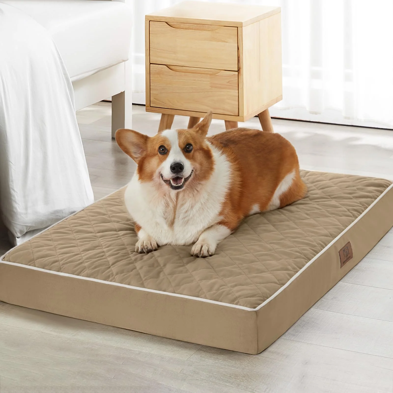 Sustainable WNPETHOME Orthopedic XXL Dog Bed Waterproof Removable Cover 47x29x3.5 inches Excellent