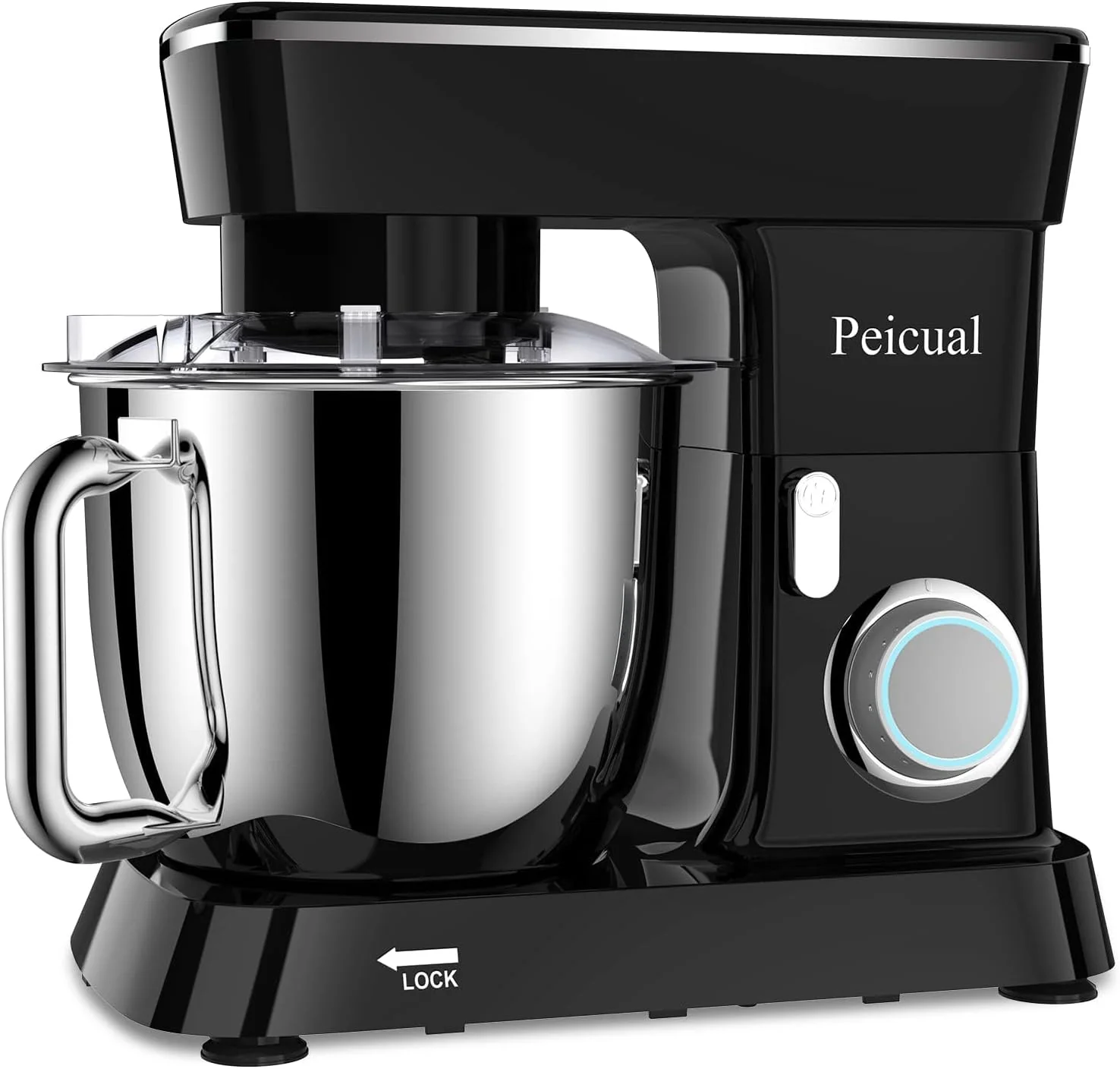 Premium Material Stand Mixer 6QT 10 P Speed Tilt-Head Kitchen Electric Mixer Food Mixer with Stainless Steel Bowl Dough Hook Flat Beater Wire Whisk Selected