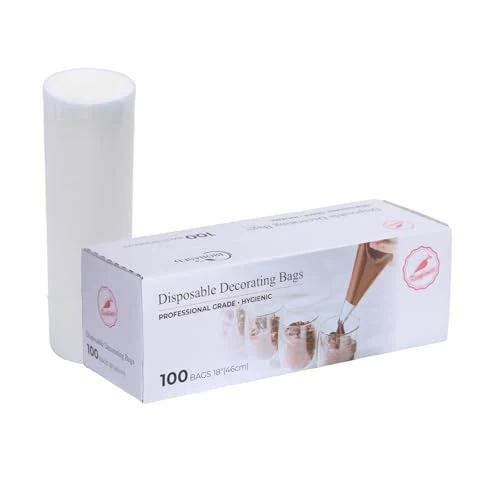 Stylish 18 Inch Piping Bags 100 Count Consistent
