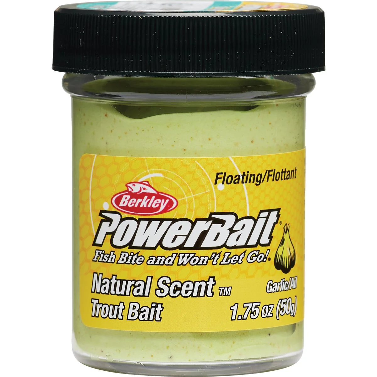 Elegant Berkley PowerBait Chartreuse Natural Scent Trout Bait Versatile