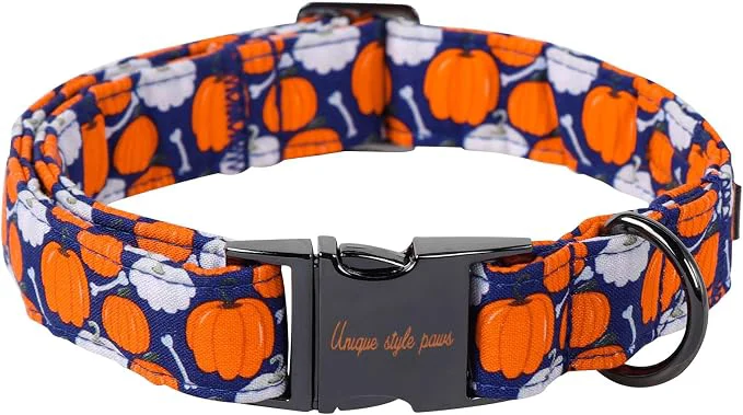 Specialty Unique style paws Dog Collar Metal Buckle Collar Stylish