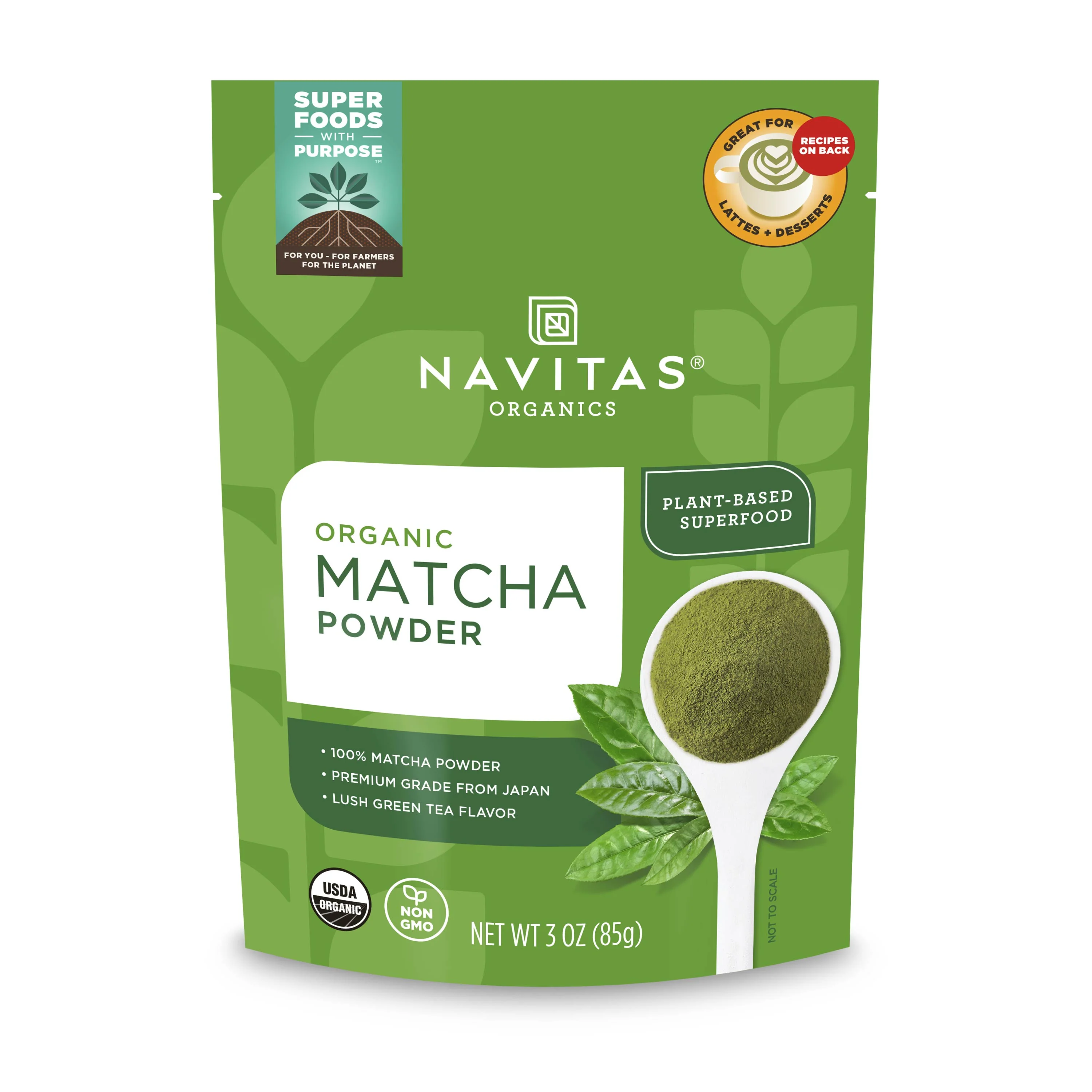 Official Navitas Organics Organic Matcha Powder World-Class