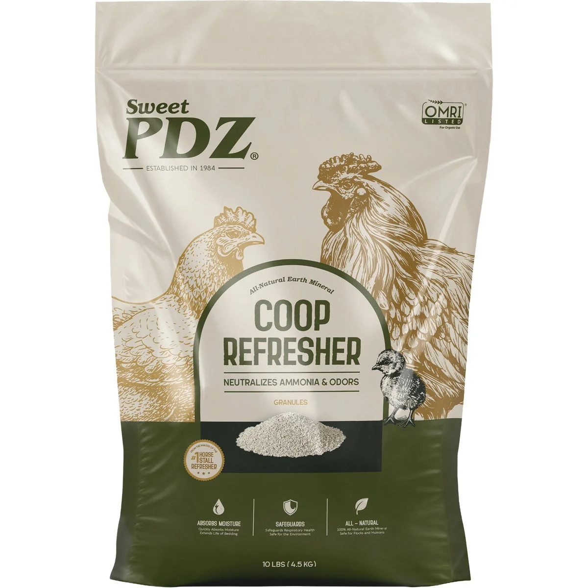 Certified Sweet PDZ 10 Lb. Coop Refresher Granules Advanced