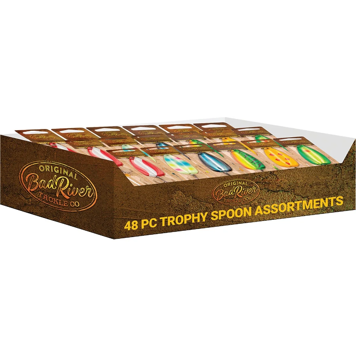 Unique Inception Bad River Trophy Spoon Assortment 48-Piece Genuine