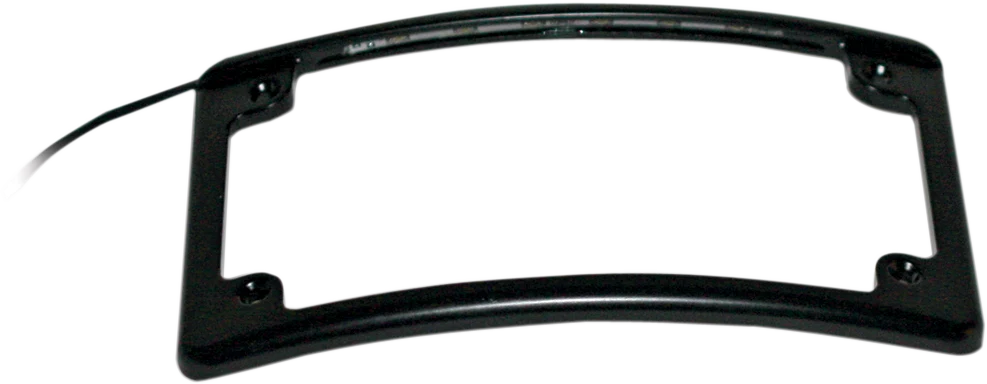 Next-Generation Custom Dynamics LED License Plate Frame - Black LPF-RAD-B-LP Enhanced